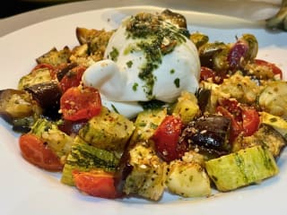 Imagem ilustrativa da receita Salada de legumes mediterrânea