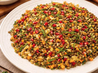 Imagem ilustrativa da receita SALADA DE LENTILHA COM NOZES