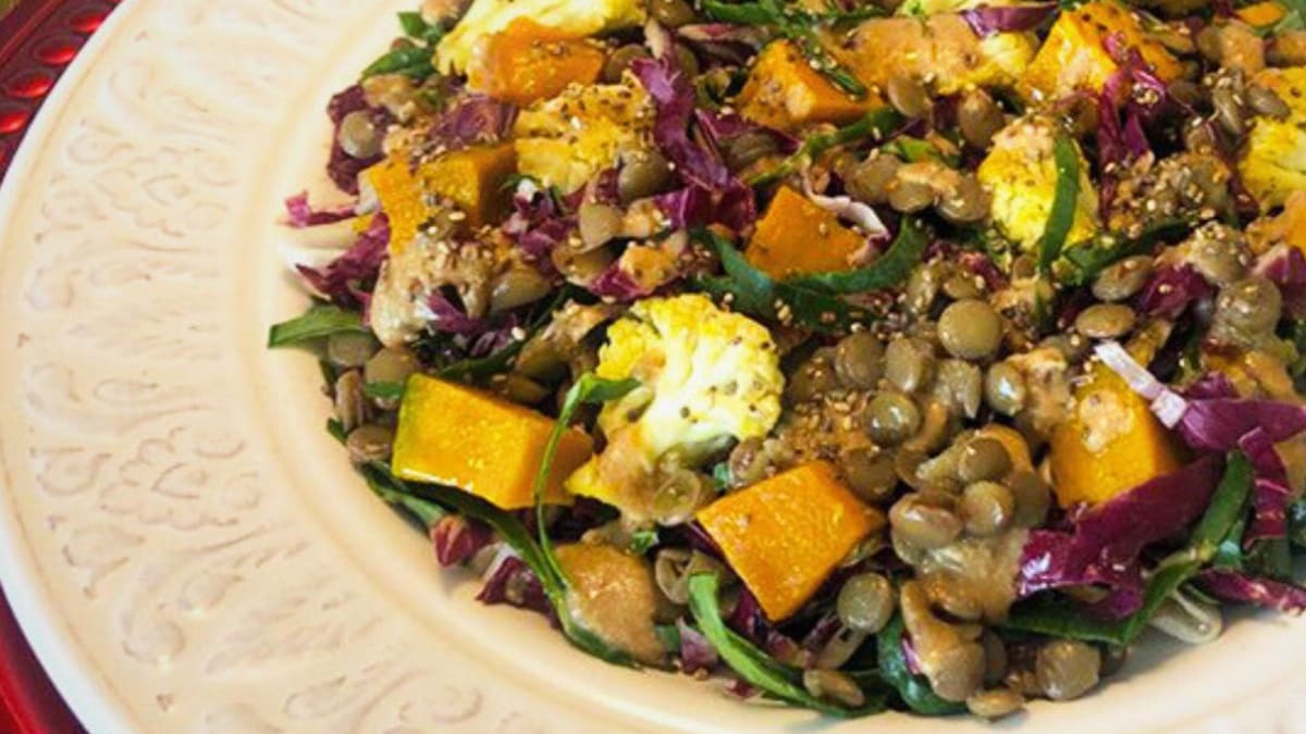 Imagem ilustrativa da receita SALADA DE LENTILHA