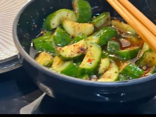 Imagem ilustrativa da receita SALADA DE PEPINO COREANA