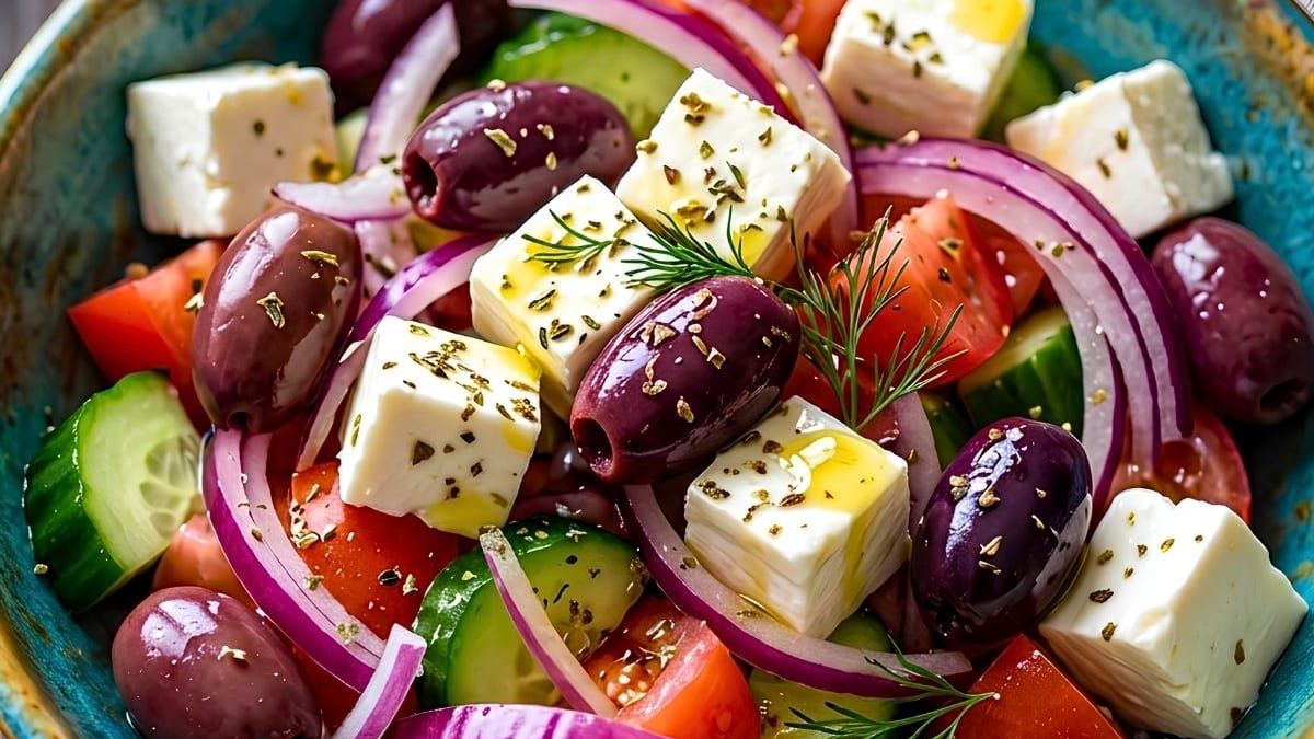 Imagem ilustrativa da receita SALADA GREGA