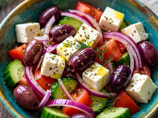 Imagem ilustrativa da receita SALADA GREGA