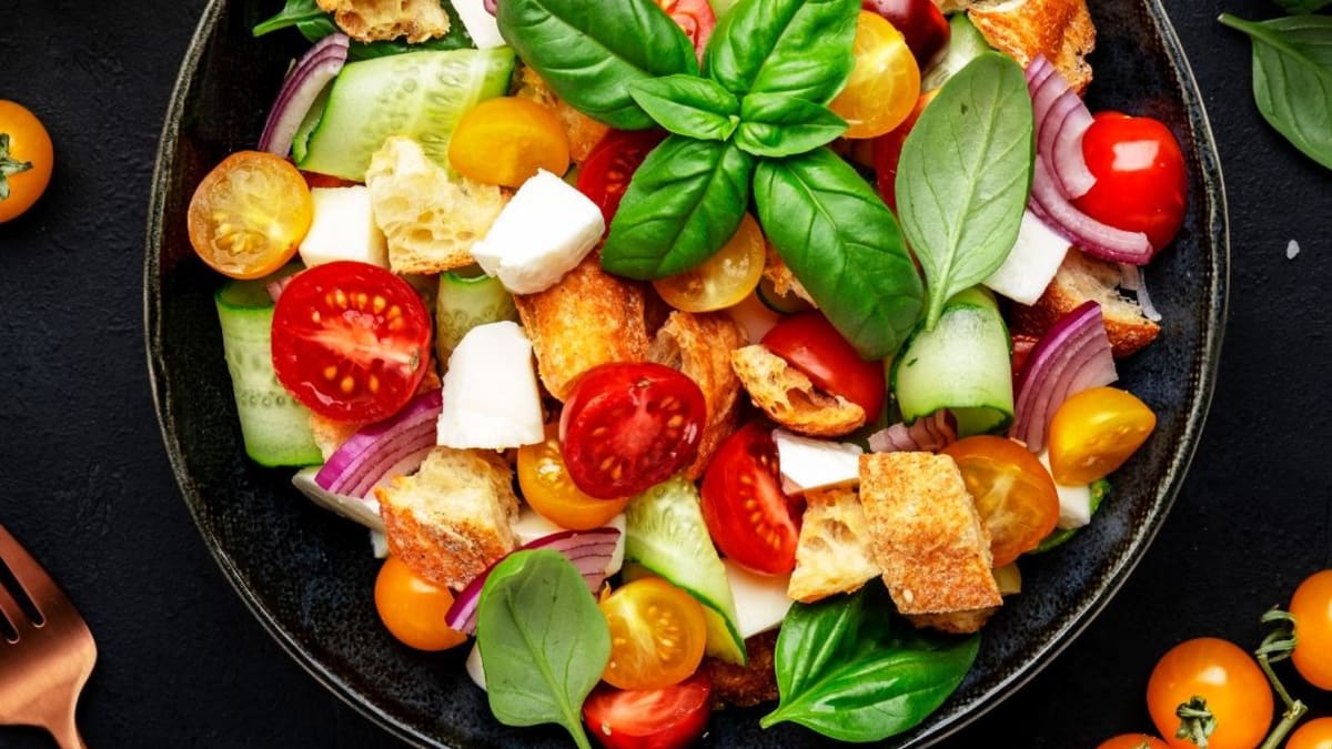 Imagem ilustrativa da receita SALADA PANZANELLA