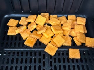 Imagem ilustrativa da receita SALGADINHO DE CREPIOCA NA AIRFRYER