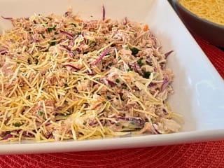 Imagem ilustrativa da receita SALPICÃO DE ATUM COM BATATA PALHA