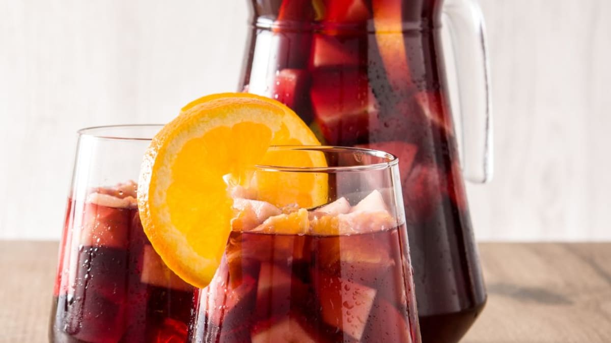 Imagem ilustrativa da receita SANGRIA SEM ÁLCOOL