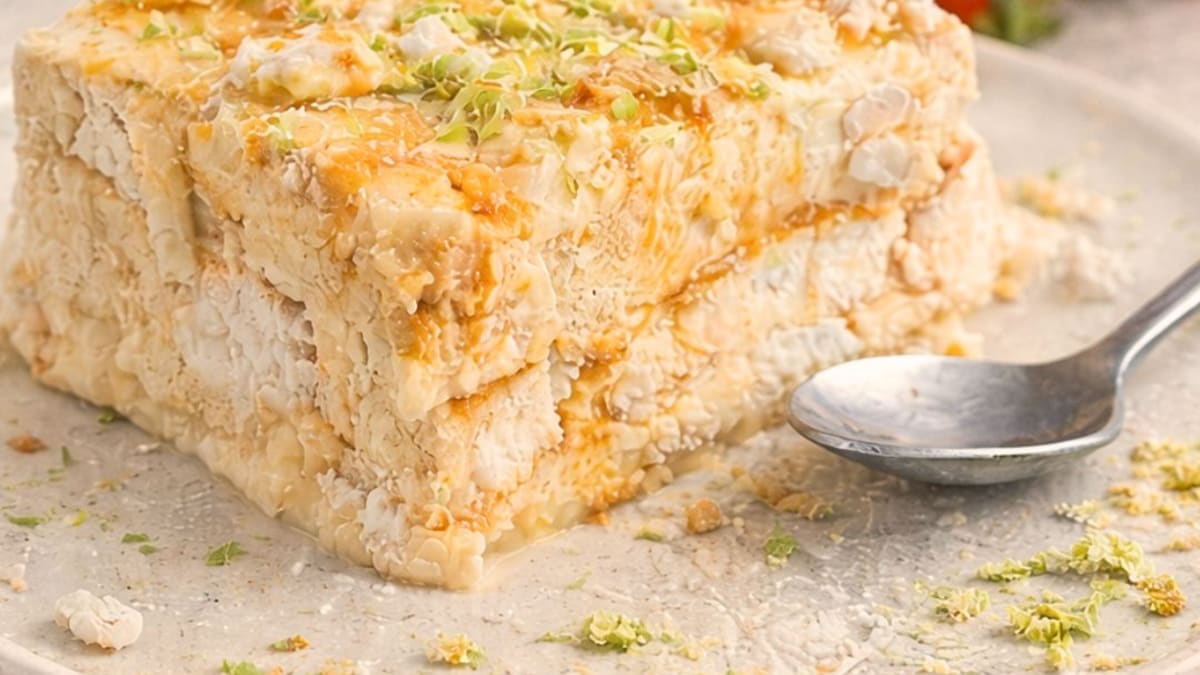 Imagem ilustrativa da receita SOBREMESA GELADA COM DOCE DE LEITE E SUSPIRO