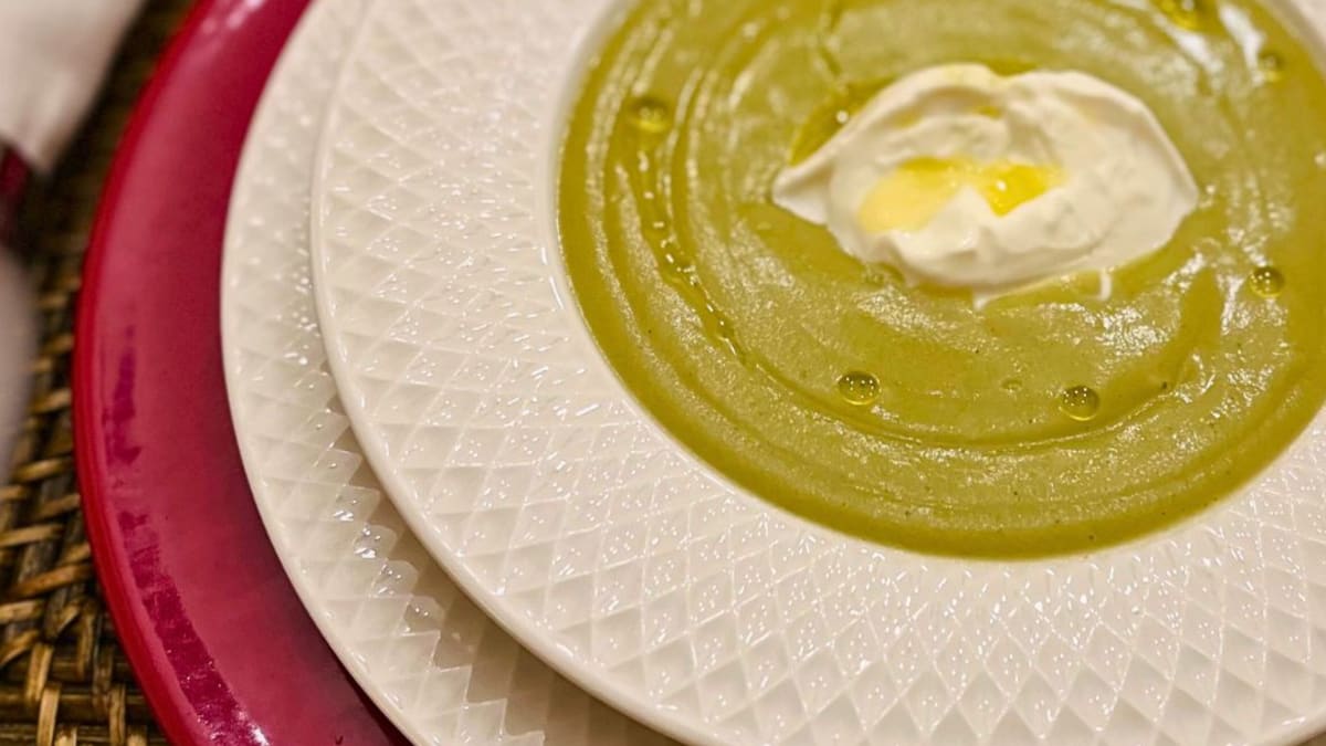 Imagem ilustrativa da receita SOPA CREME DE BRÓCOLIS