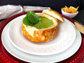 Imagem ilustrativa da receita SOPA CREMOSA DE AGRIÃO VEGANA