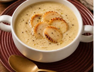 Imagem ilustrativa da receita SOPA CREMOSA DE PALMITO PUPUNHA SEM LEITE