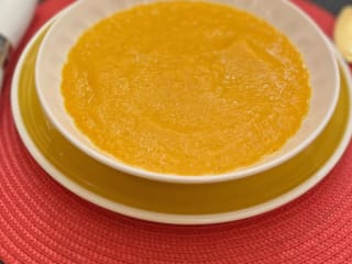 Imagem ilustrativa da receita SOPA DE ABÓBORA NA AIRFRYER