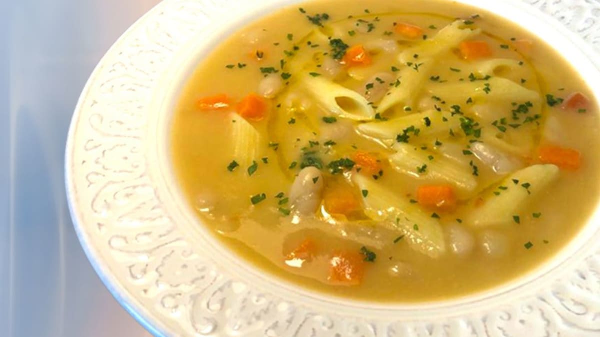 Imagem ilustrativa da receita SOPA DE FEIJÃO BRANCO