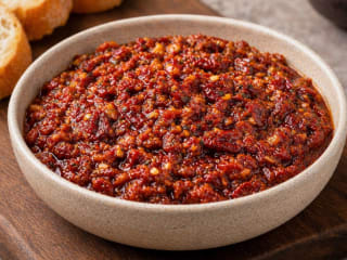 Imagem ilustrativa da receita TAPENADE DE TOMATE SECO SIMPLES E RÁPIDA
