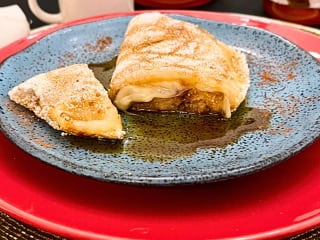Imagem ilustrativa da receita TAPIOCA COM BANANA CARAMELIZADA