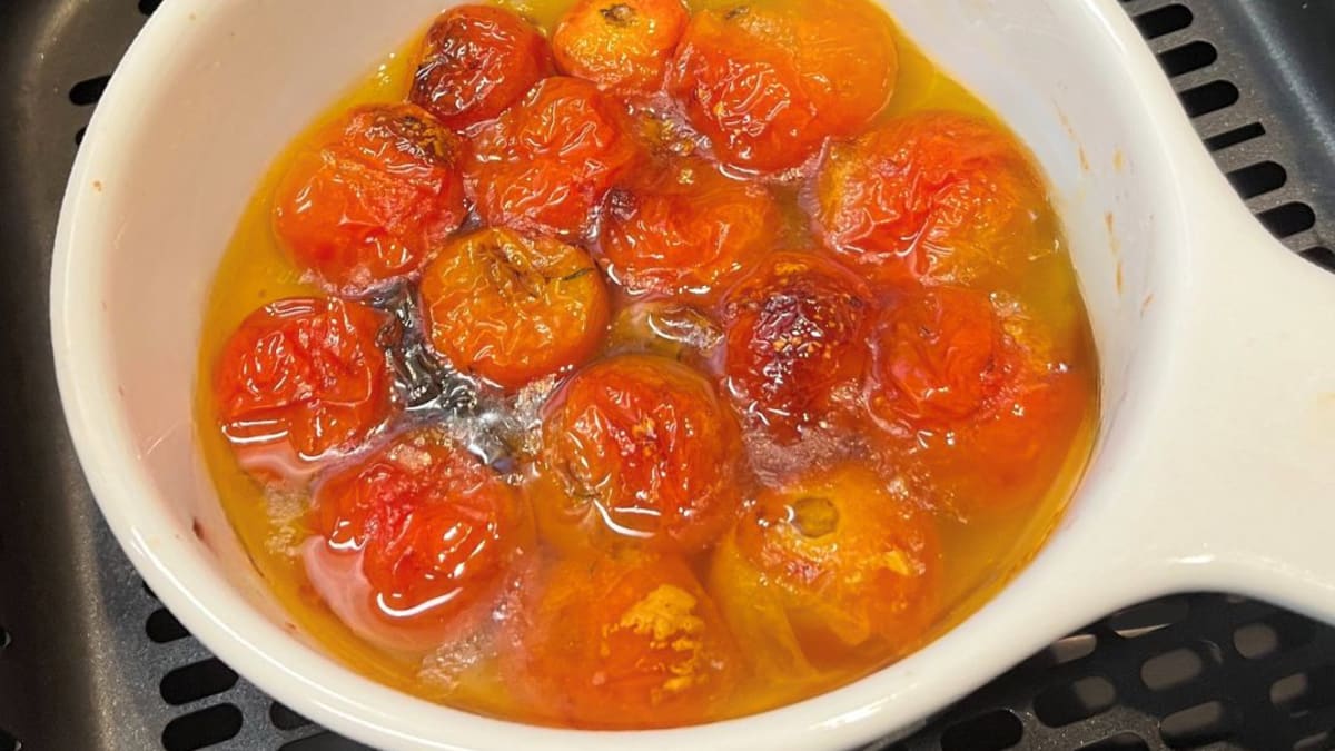 Imagem ilustrativa da receita TOMATE CONFIT NA AIRFRYER
