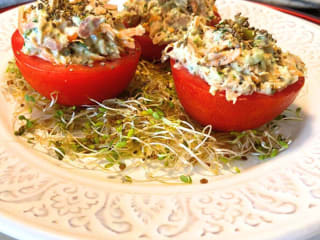 Imagem ilustrativa da receita TOMATE HOLANDÊS RECHEADO COM ATUM