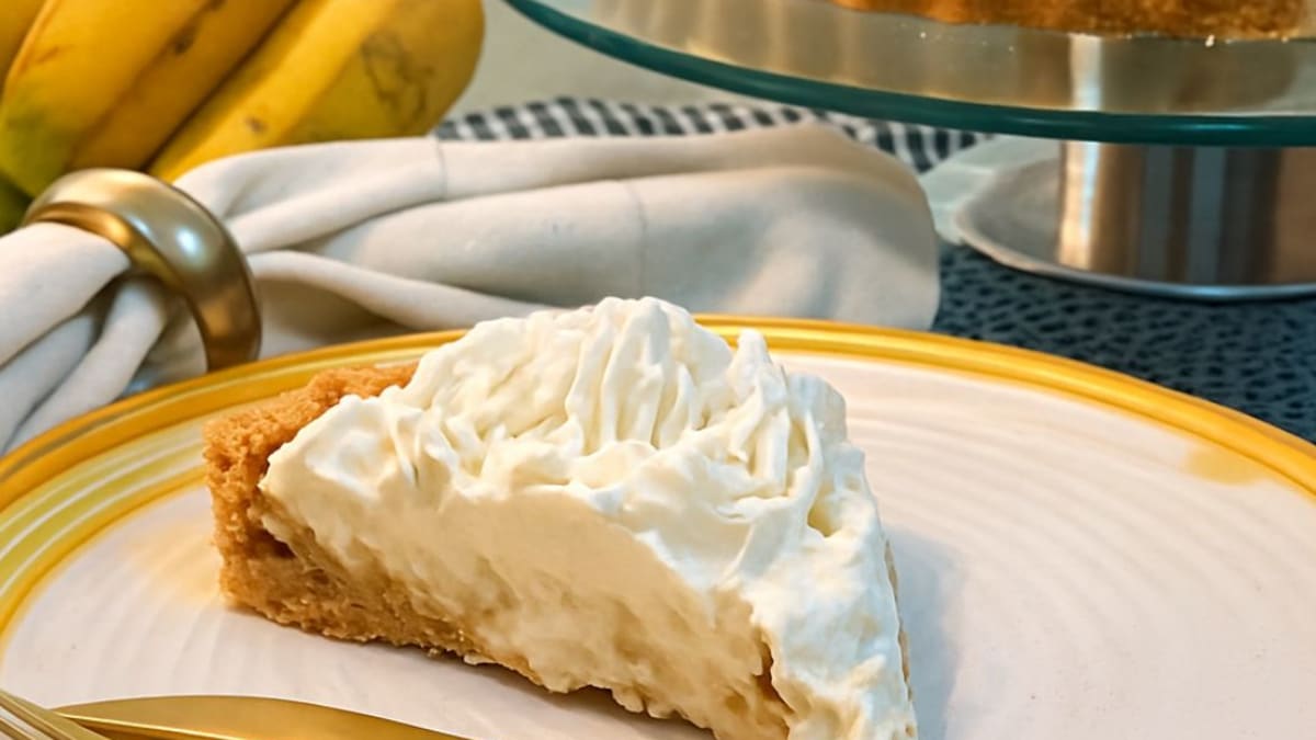 Imagem ilustrativa da receita TORTA BANOFFEE DE DOCE DE LEITE CASEIRO