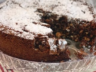 Imagem ilustrativa da receita TORTA CAPRESE (Bolo de chocolate sem farinha)