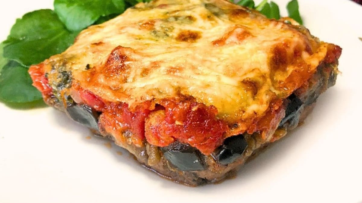 Imagem ilustrativa da receita TORTA DE BERINJELA E CARNE MOÍDA