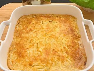 Imagem ilustrativa da receita TORTA DE CEBOLA DE LIQUIDIFICADOR SEM GLÚTEN E SEM LACTOSE