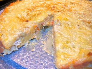 Imagem ilustrativa da receita TORTA DE FRANGO E COUVE-FLOR