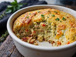 Imagem ilustrativa da receita TORTA DE LIQUIDIFICADOR DE COUVE-FLOR