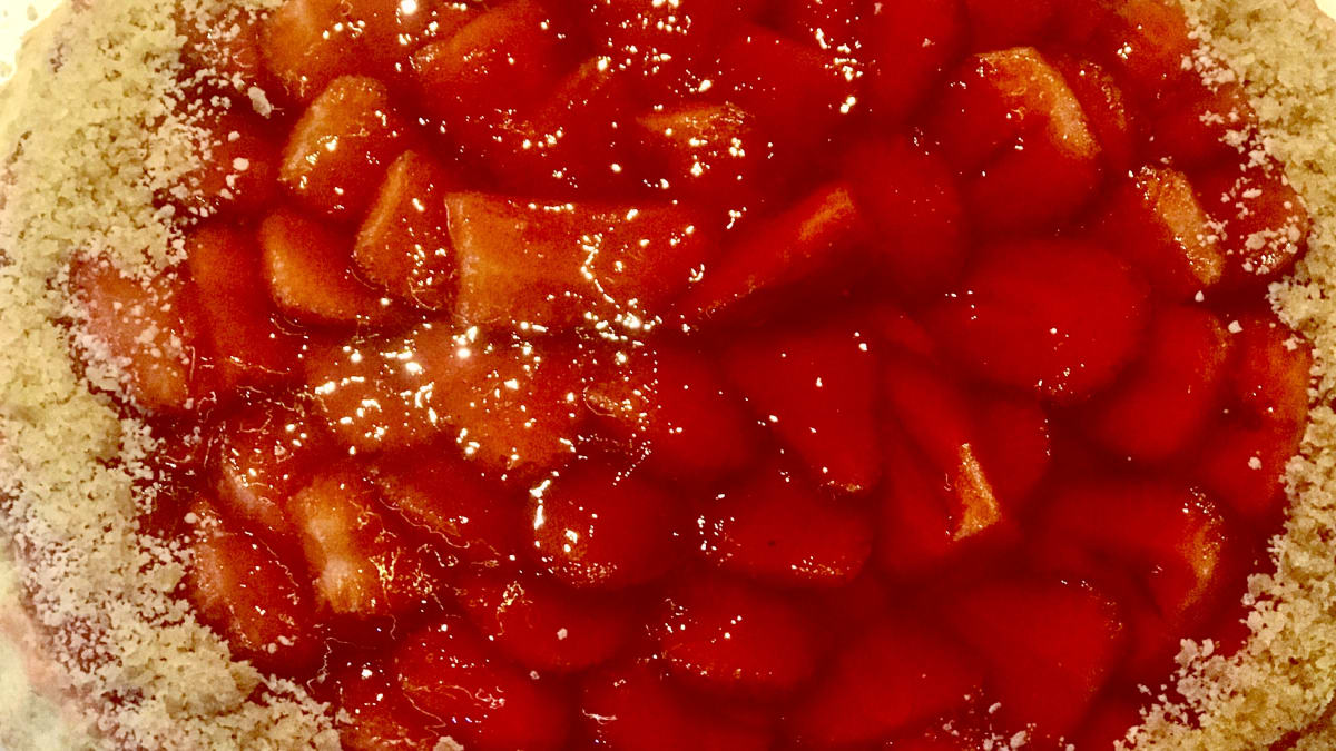 Imagem ilustrativa da receita TORTA DE MORANGO
