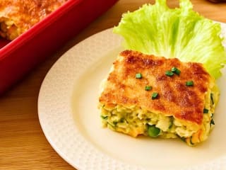 Imagem ilustrativa da receita TORTA DE PALMITO COM LEGUMES SEM GLÚTEN