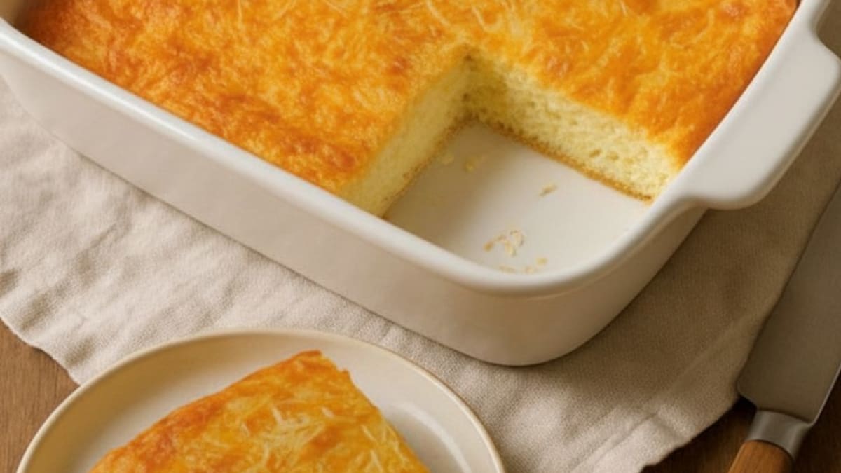 Imagem ilustrativa da receita TORTA DE QUEIJO DE LIQUIDIFICADOR