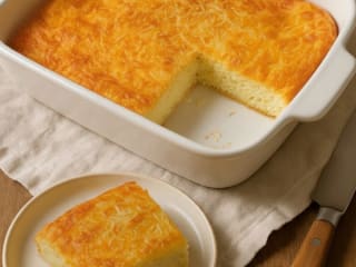 Imagem ilustrativa da receita TORTA DE QUEIJO DE LIQUIDIFICADOR