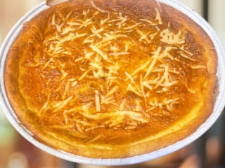Imagem ilustrativa da receita TORTA DE RICOTA E ALHO-PORÓ DE LIQUIDIFICADOR