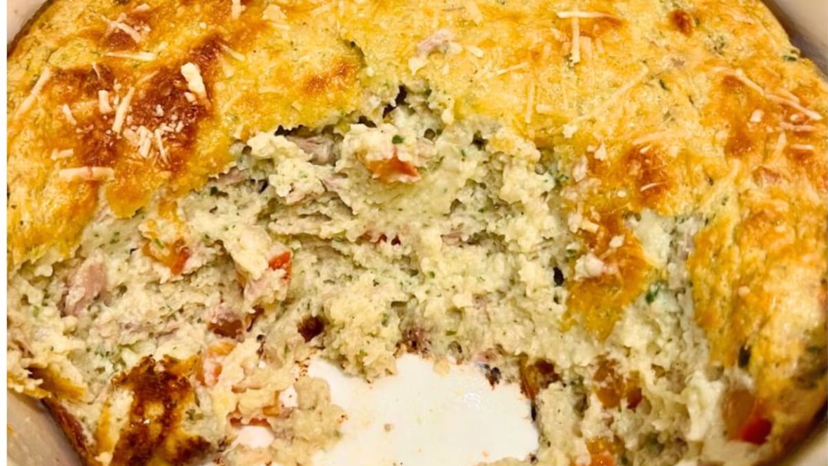 Imagem ilustrativa da receita TORTA DE LIQUIDIFICADOR DE COUVE-FLOR