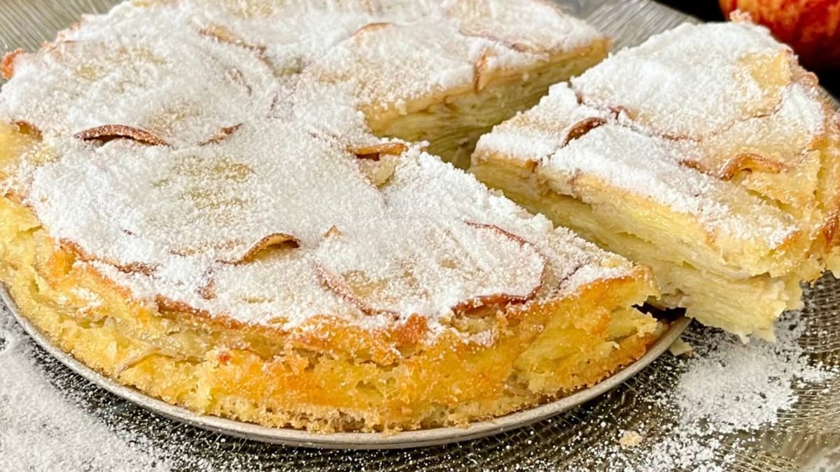 Imagem ilustrativa da receita TORTA MIL FOLHAS DE MAÇÃ