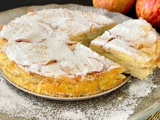 Imagem ilustrativa da receita TORTA MIL FOLHAS DE MAÇÃ