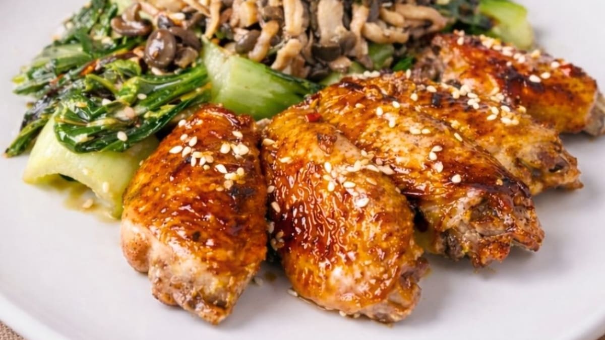 Imagem ilustrativa da receita TULIPAS DE FRANGO AO MOLHO ORIENTAL